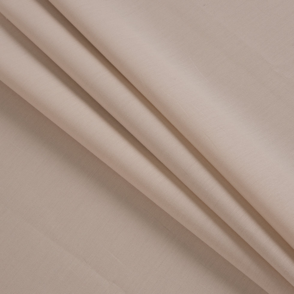 White Swan Cotton Chambray - Detail