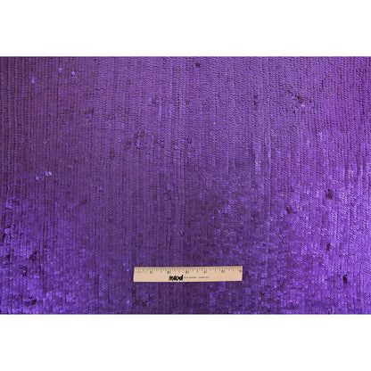 Phillip Lim Royal Purple Baby Sequined Silk Georgette Full