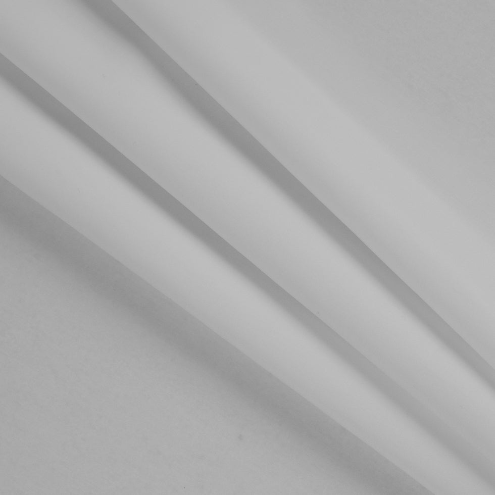 White Mercerized Cotton Poplin Folded