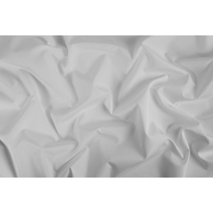 White Mercerized Cotton Poplin Full