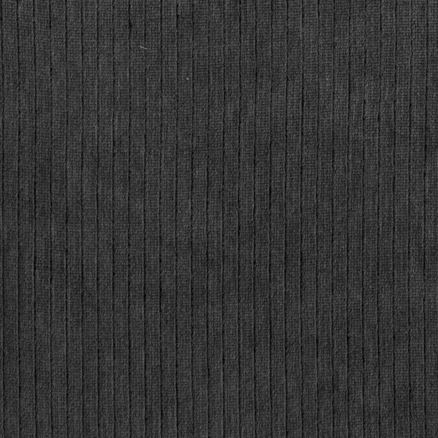 Gunmetal Striped Rayon Velvet