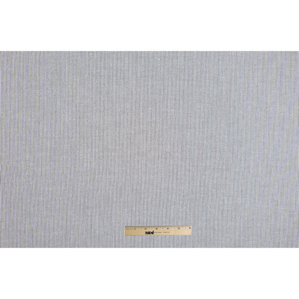 Rag & Bone Black/White Striped Stretch Cotton Woven Folded