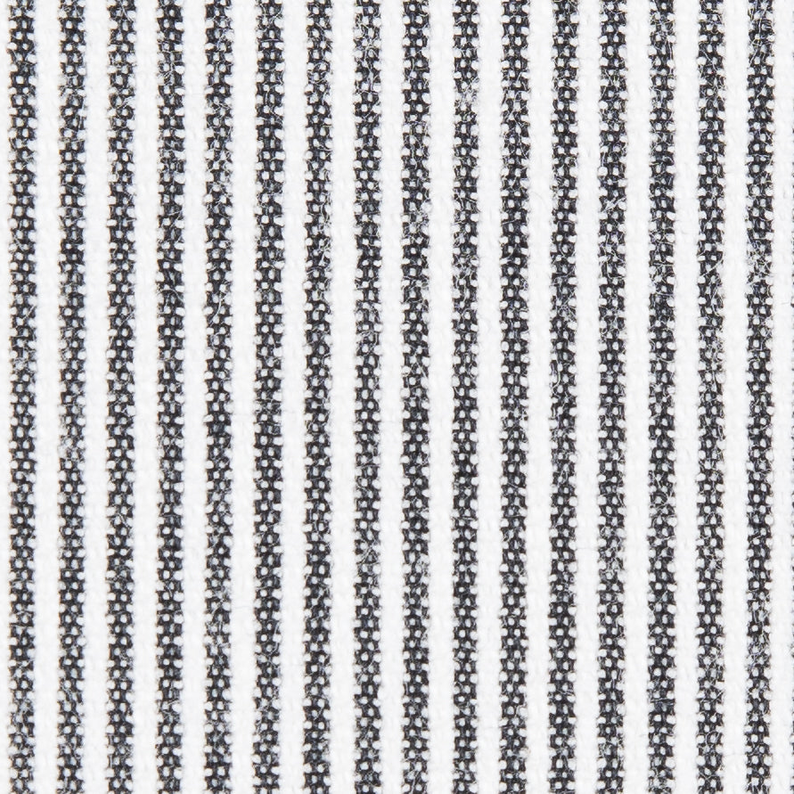 Rag & Bone Black/White Striped Stretch Cotton Woven Full