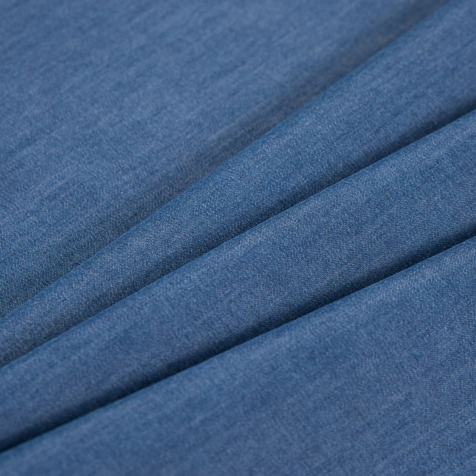 4.5oz Blue Tencel Denim - Detail