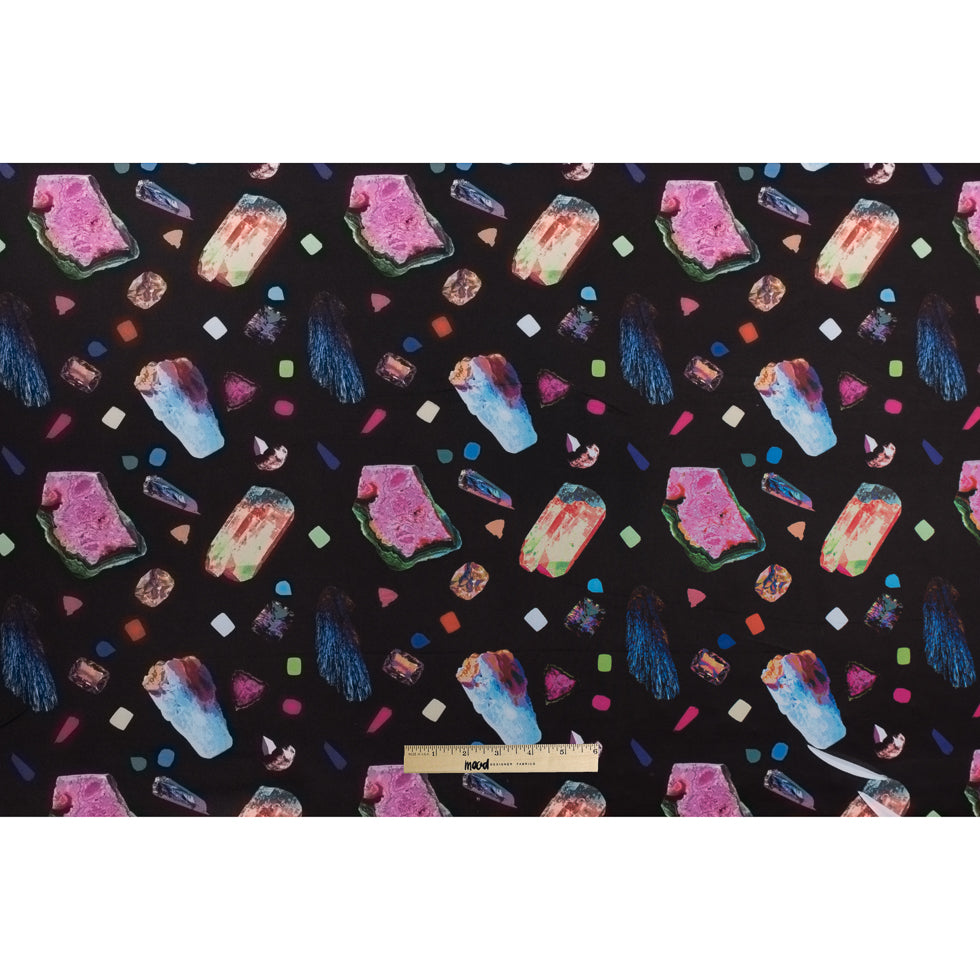Floating Gems Digitally Printed Stretch Neoprene/Scuba Knit Full