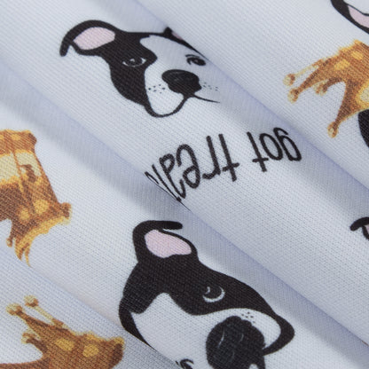 Swatch/Got Treats Digitally Printed Stretch Neoprene/Scuba Knit Detail