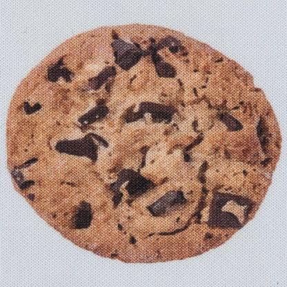 Chocolate Chip Cookie Digitally Printed Stretch Neoprene/Scuba Knit Full