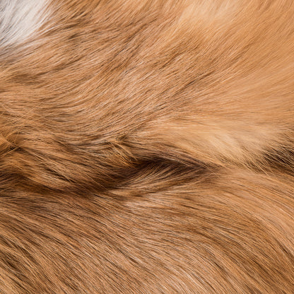 Full Red Fox Fur Hide - Folded