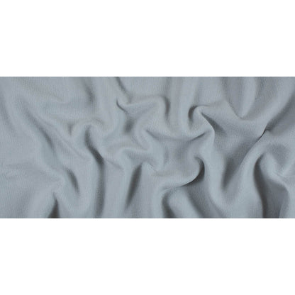 Famous NYC Designer Gray Boiled Cashmere Double Cloth Full