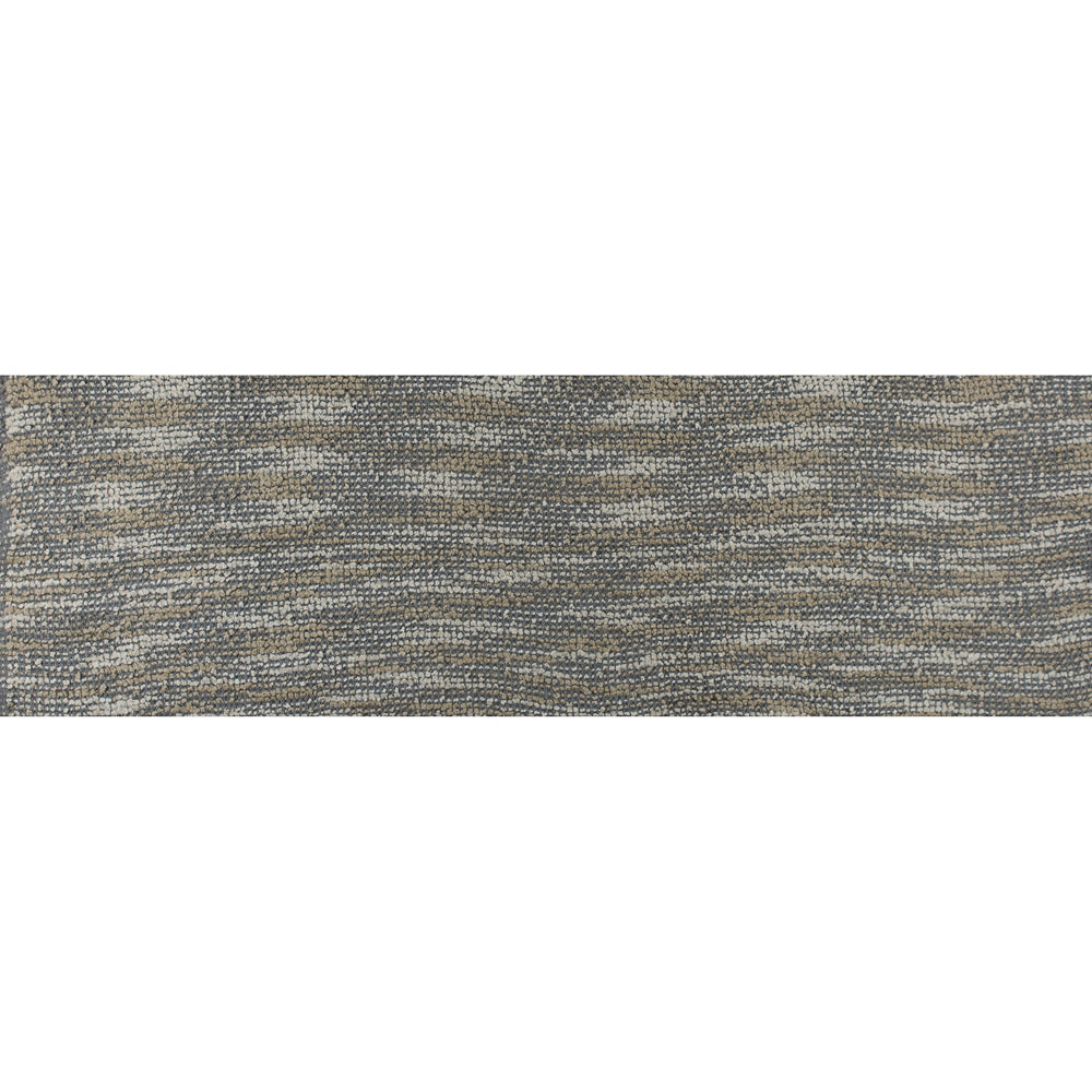 Griffin/Frozen Dew/White Cotton-Polyester Boucled Knit Full