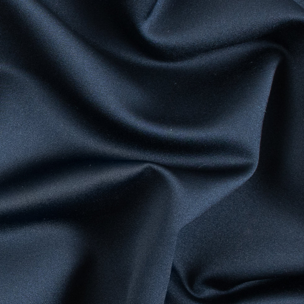 Mood Indigo Polyester Satin