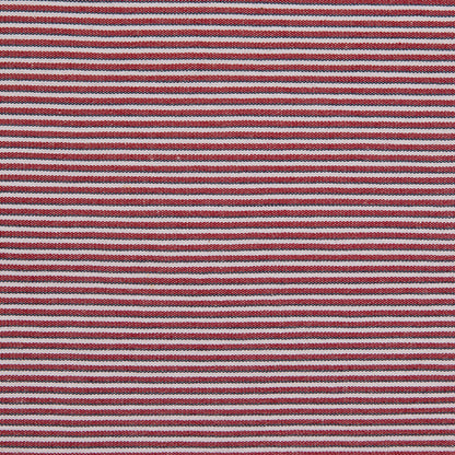 Red/Blue/White Raised Shadow Stripes on Stretch Cotton Woven