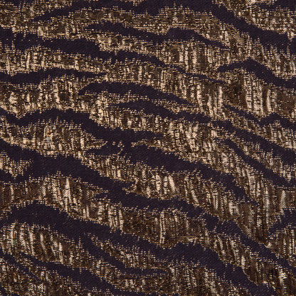 Phillip Lim Grape/Metallic Gold Abstract Silk Brocade/Jacquard