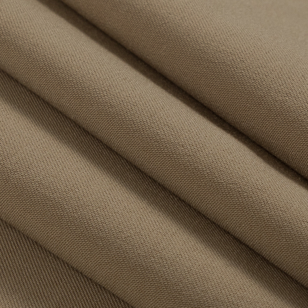 Almond Bluff Stretch Polyester Twill - Folded