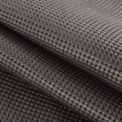 Small Black Embossed Lamb Leather Folded