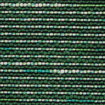 Vibrant Green/Black/White Cotton-Polyester Tweed - Detail