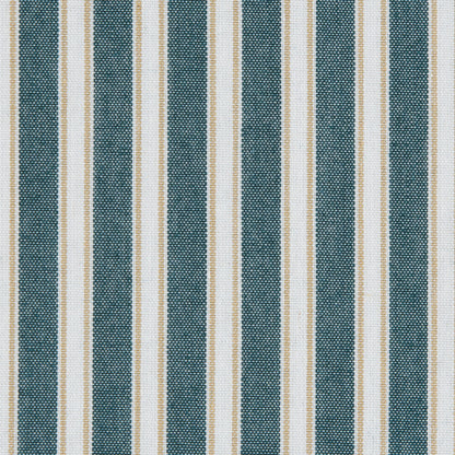 Deep Jungle/Latte/White Shadow Striped Polyester Blended Shirting Detail