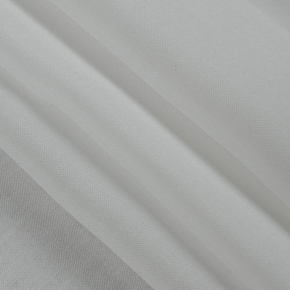 Ivory Solid Viscose Batiste Detail