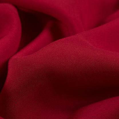 Red Solid Viscose Batiste Full