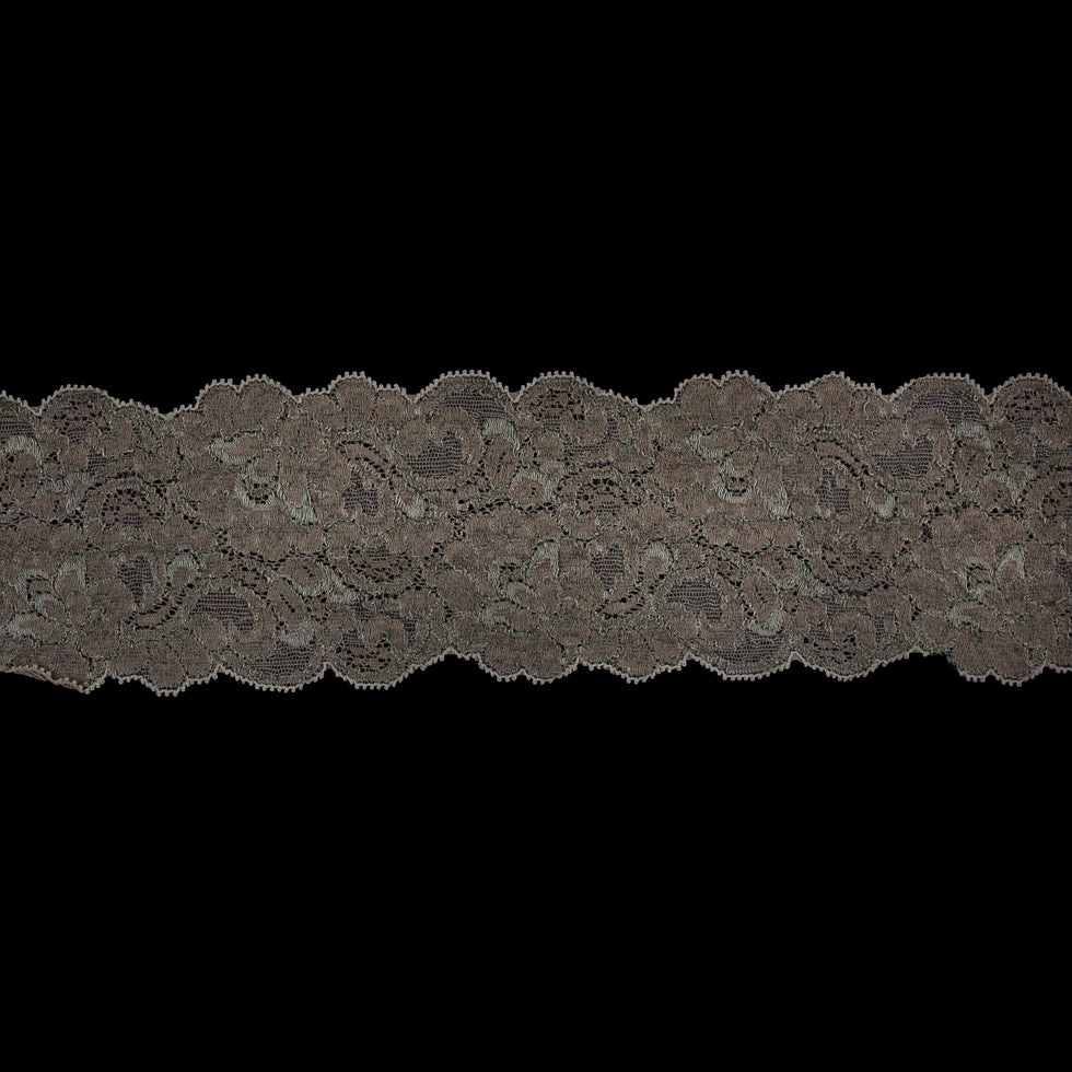 Sage Stretch Lace Trim - 3.5