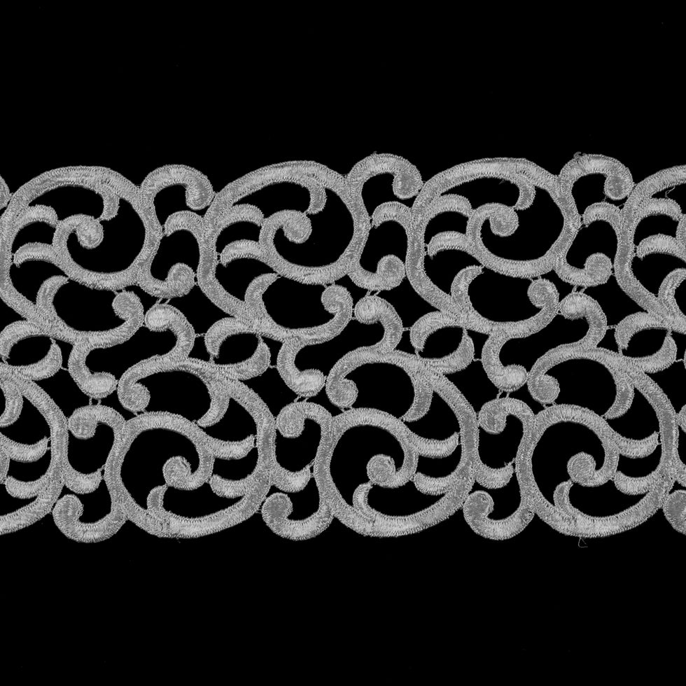Ivory Venise Lace Trim - 6