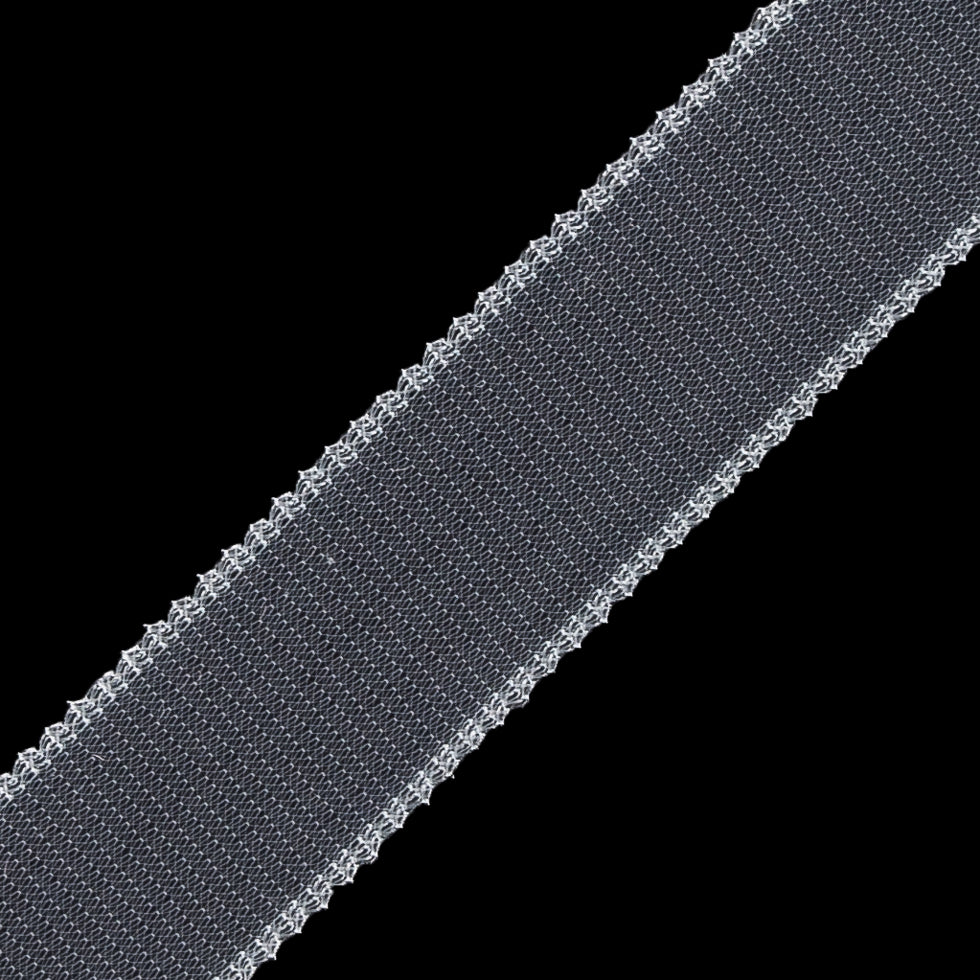 Light Blue Sheer Ribbon - 0.75" Detail