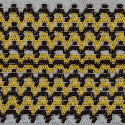 Yellow/Brown/White Elastic - 3.5 - Detail