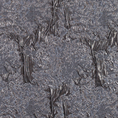 Metallic Nude and Gray Abstract Brocade