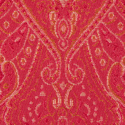 Red and Gold Paisley Brocade/Jacquard Detail