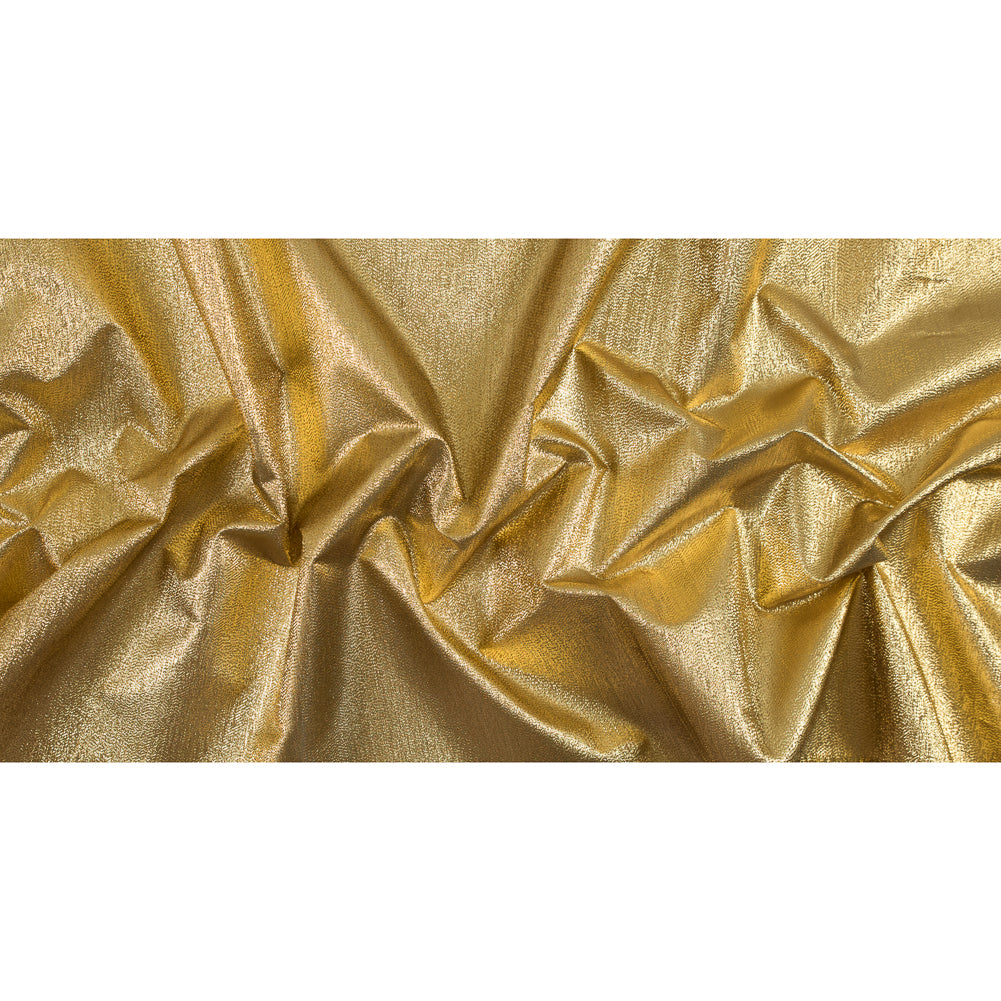Woven Lame - Metallic Gold Folded