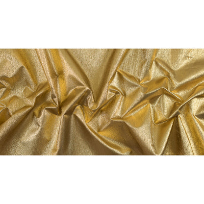 Woven Lame - Metallic Gold Folded