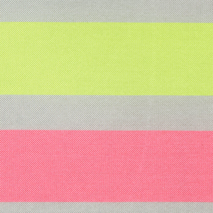 Striped Taffeta - Fluorescent Pink Full