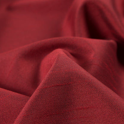 True Red Solid Polyester Shantung - Full