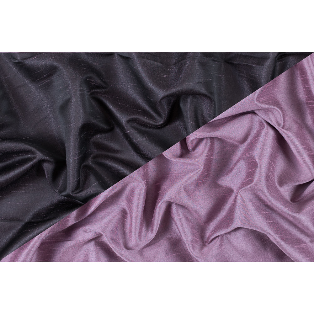 Sea Pink Solid Polyester Shantung Full