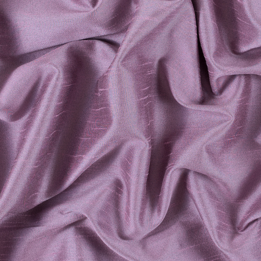 Sea Pink Solid Polyester Shantung