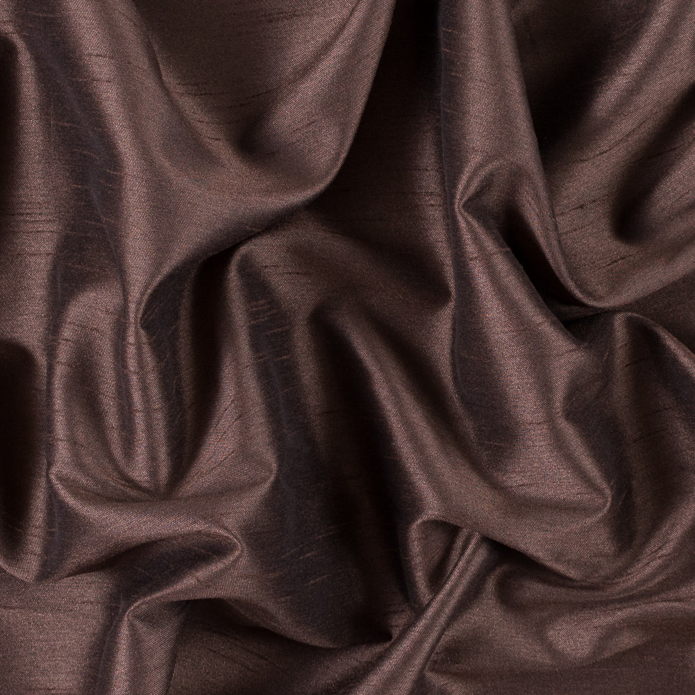 Bison Solid Polyester Shantung
