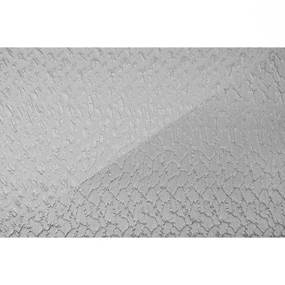 Metallic Silver/Blanc de Blanc Abstract Polyester Brocade/Jacquard Full