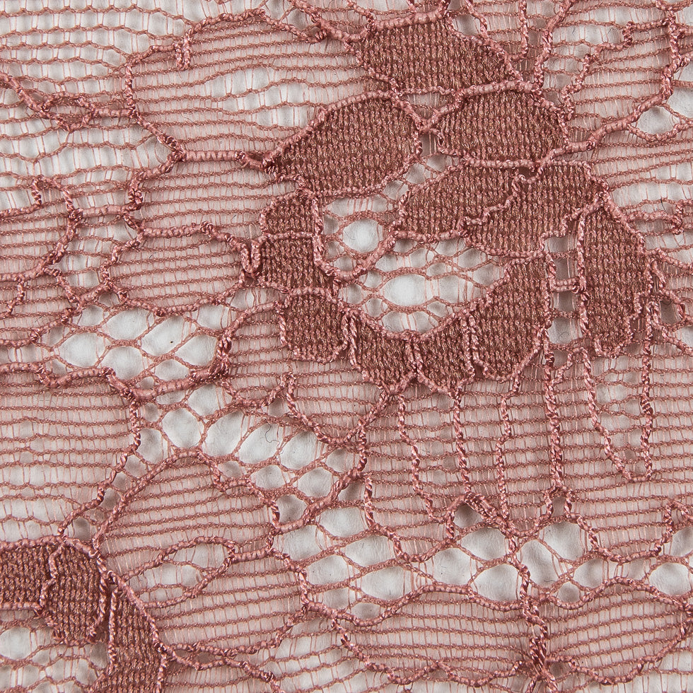 Chantilly Lace - Rose Pink Floral Full