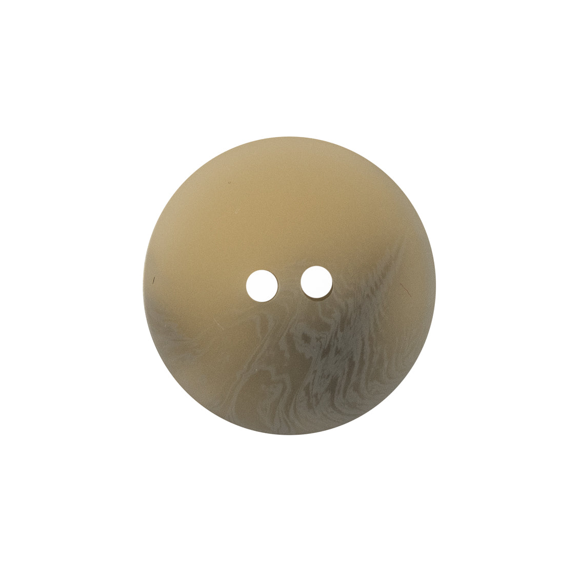 Cream/Gray Plastic Button - 36L/23mm - Detail