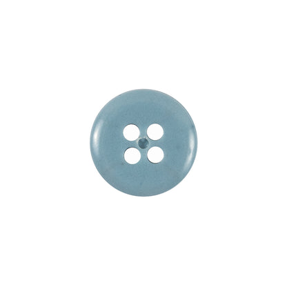 Blue Plastic Button - 22L/14mm - Detail