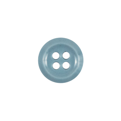 Blue Plastic Button - 22L/14mm