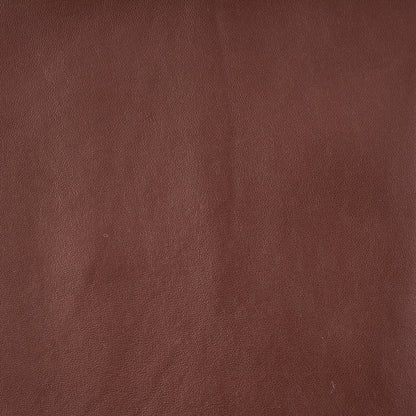 Small Deep Mahogany Semi-Stretch Lamb Leather Folded
