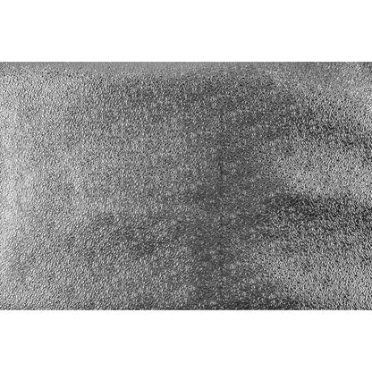 Metallic Silver Crackled Vinyl Folded