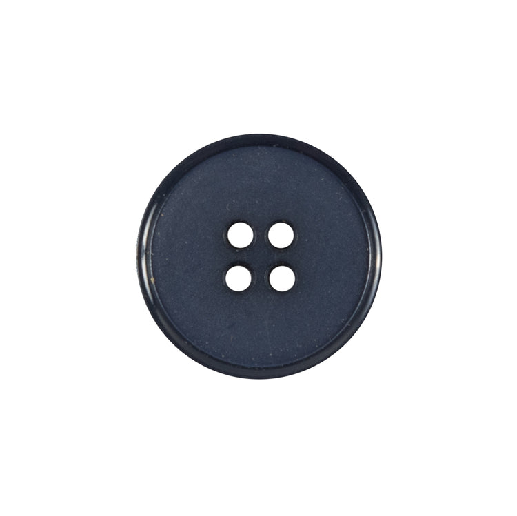 template--26688905969737__main-Plastic 4-Hole Button - 32L/20mm - Navy Blue Narrow Rim