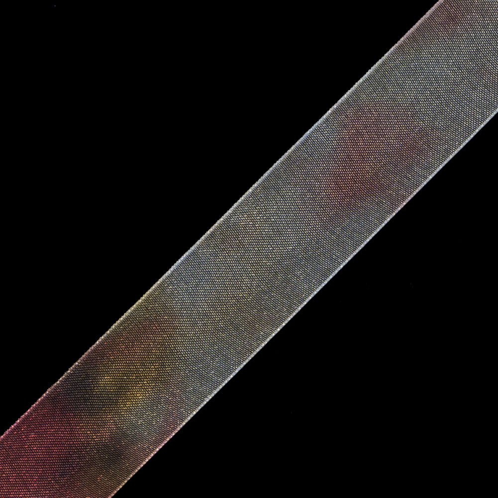Yellow Tie Dye Organza Ribbon - 1 - Detail