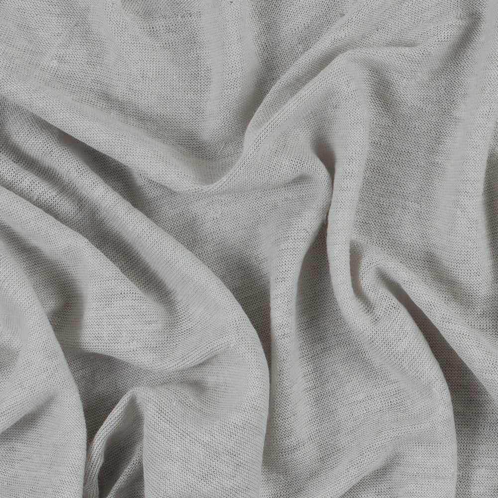 Ice Gray Linen Knit