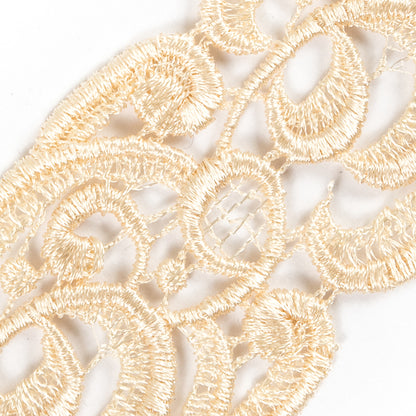 Beige Venise Lace Trim - 2.5" Detail