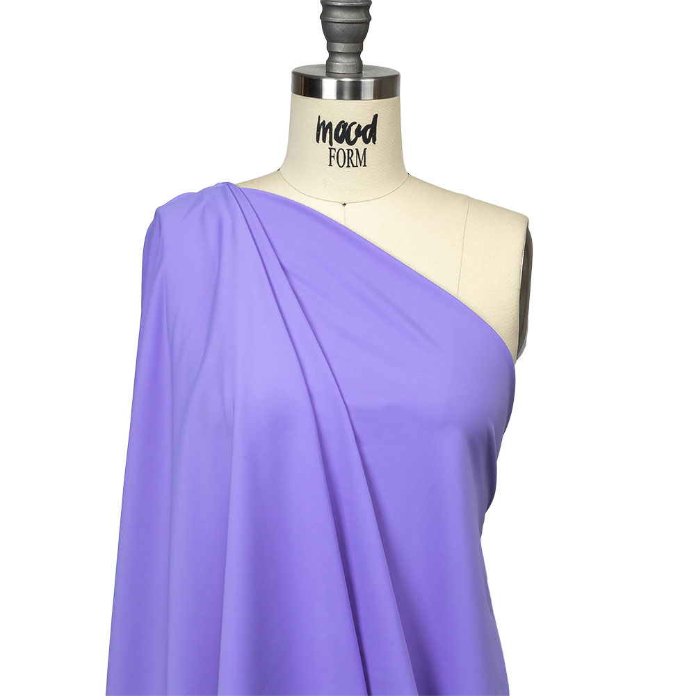 5.6oz Matte Tricot with High Compression - Lilac - Jolie Collection Drape