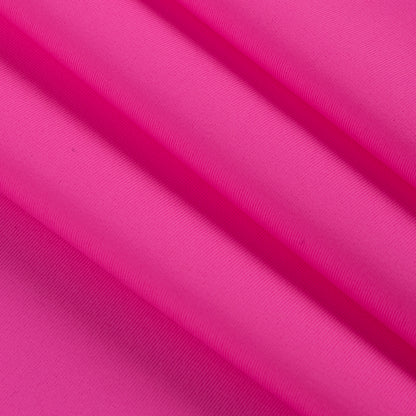 5.6oz Matte Tricot with High Compression - Neon Pink - Jolie Collection Folded