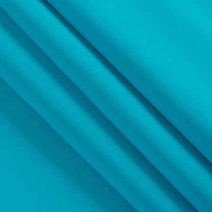 5.6 oz Teal Blue Matte Tricot w/ High Compression - Folded